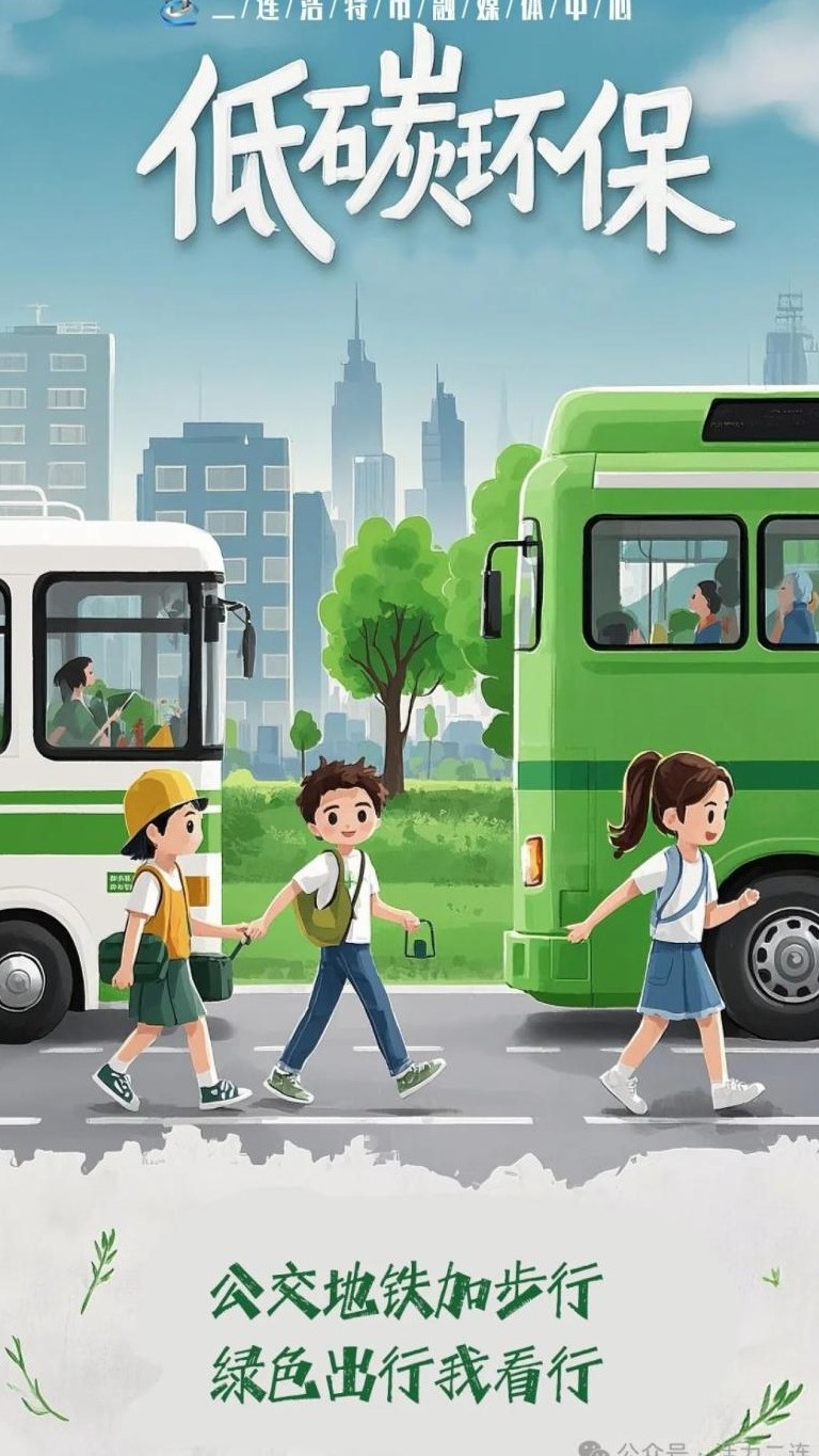 低碳环保 绿色出行